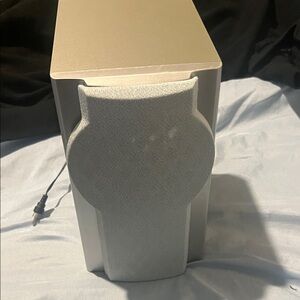 Modern Gray Speaker with Subtle Design